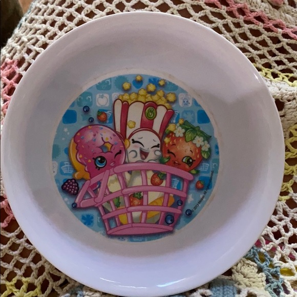Kids Shopkins Plate and Bowl Set - Picture 4 of 6